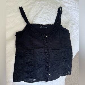 Zara Crotchet Top